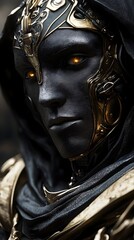 Magnetic and Enigmatic Character Portrait with Cinematic Grandeur