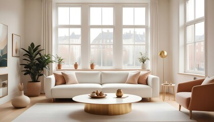 Fototapeta premium Photo interior modern design room 3d illustration