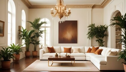 Photo interior modern design room 3d illustration