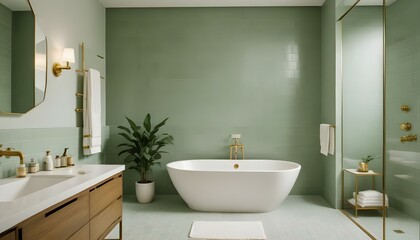 Photo interior modern design room 3d illustration