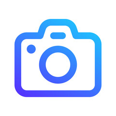 camera gradient icon