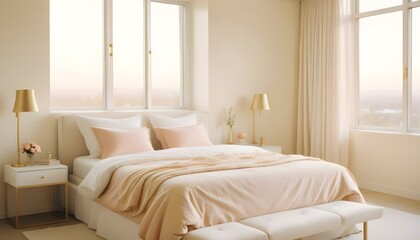 Photo interior modern design room 3d illustration