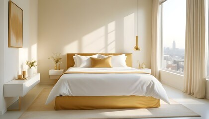 Photo interior modern design room 3d illustration