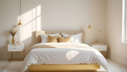 Photo interior modern design room 3d illustration