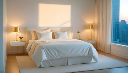 Photo interior modern design room 3d illustration
