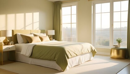 Obraz premium Photo interior modern design room 3d illustration