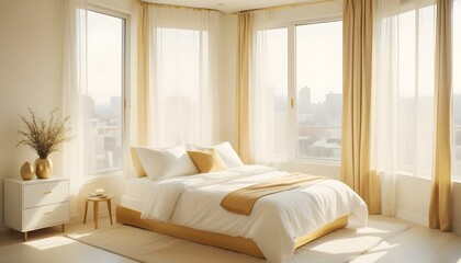 Photo interior modern design room 3d illustration