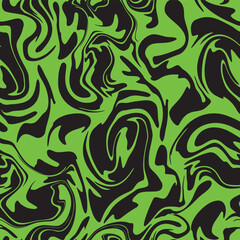 Fluid Texture Decorative seamless pattern. Repeating background. Tileable wallpaper print.