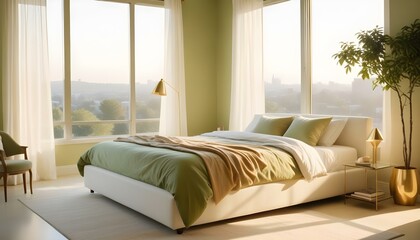 Photo interior modern design room 3d illustration