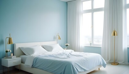 Photo interior modern design room 3d illustration