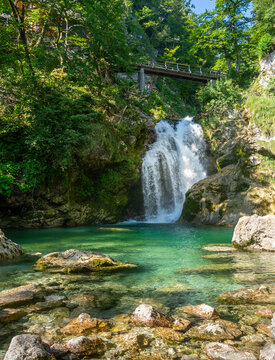 Aktivurlaub in Slowenien, Bled: Besuchermagnet Vintgar Schlucht Klamm