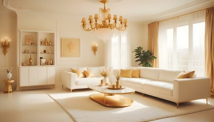Photo interior modern design room 3d illustration