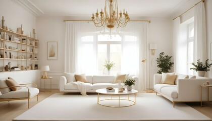 Photo interior modern design room 3d illustration