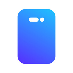 smartphone gradient fill icon