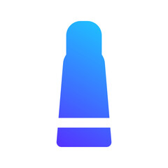 tooth paste gradient fill icon
