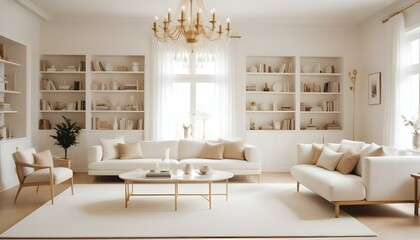Photo interior modern design room 3d illustration