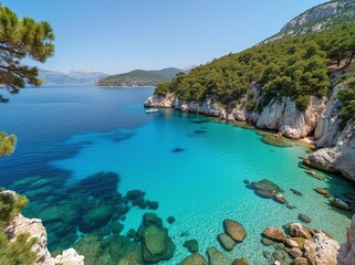 Fototapeta premium sea, beach and water landscape