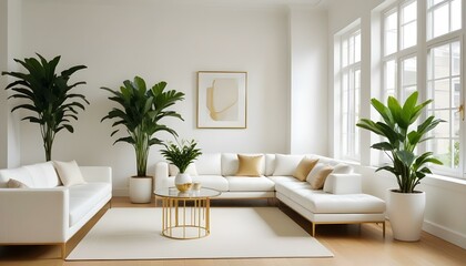 Photo interior modern design room 3d illustration