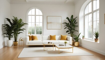 Photo interior modern design room 3d illustration