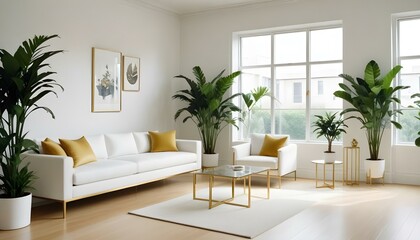 Photo interior modern design room 3d illustration