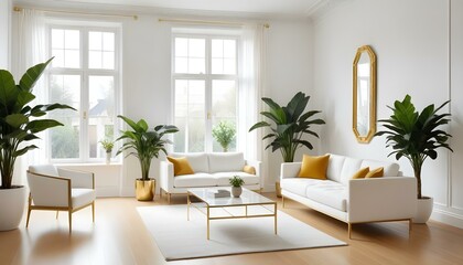 Photo interior modern design room 3d illustration