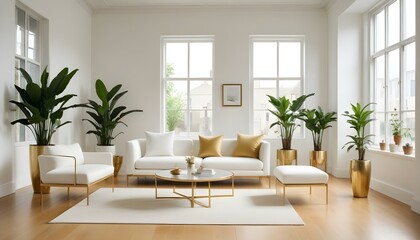 Photo interior modern design room 3d illustration