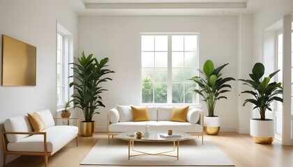 Photo interior modern design room 3d illustration