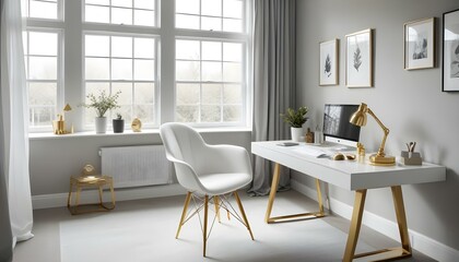 Photo interior modern design room 3d illustration