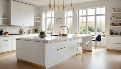 Photo interior modern design room 3d illustration