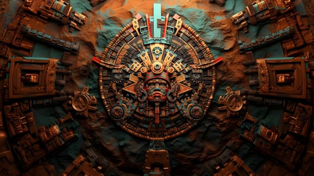 AZTEC CONCEPT ILLUSTRATION