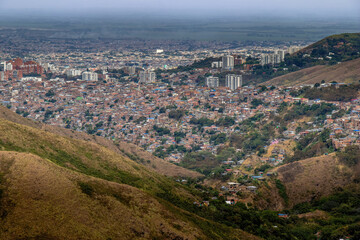 vue sur Cali en Colombie