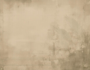 Fototapeta premium Vintage Paper Texture with Subtle Sepia Tones Aged and Worn Abstract Background with Organic Softness