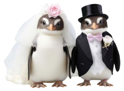 PNG Baby Penguin penguin animal wedding. - Powered by Adobe