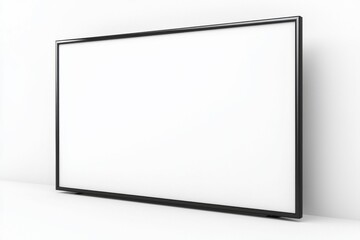 Obraz premium TV screen mockup on isolated background created with Generative AI