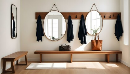 Photo interior modern design room 3d illustration