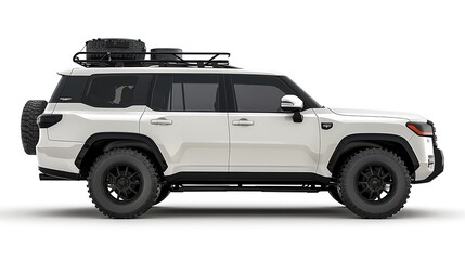 truck isolated on white