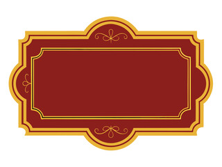 Golden Frame Design  ,golden picture frame EPS vector