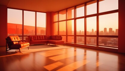 Photo interior modern design room 3d illustration