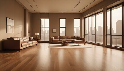 Photo interior modern design room 3d illustration