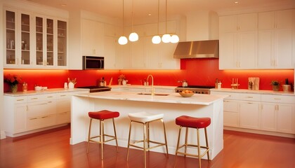 Photo interior modern design room 3d illustration