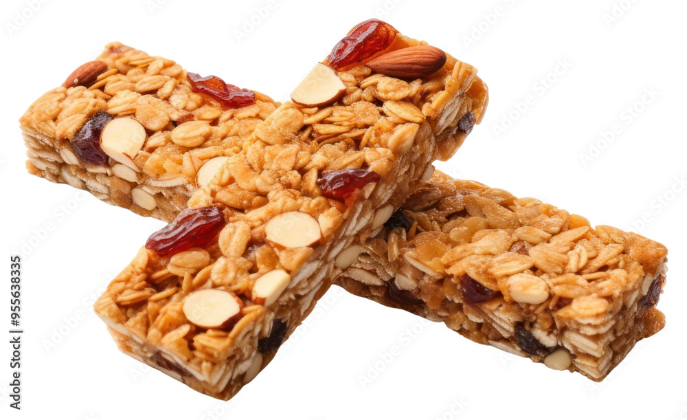 Poster PNG Granola food white background breakfast.