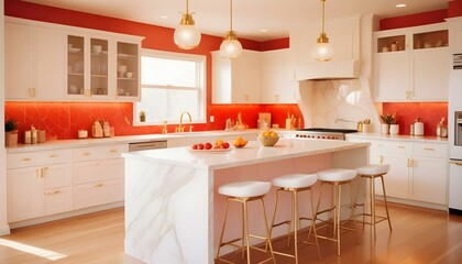 Photo interior modern design room 3d illustration