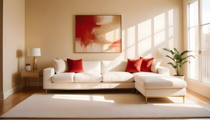 Photo interior modern design room 3d illustration