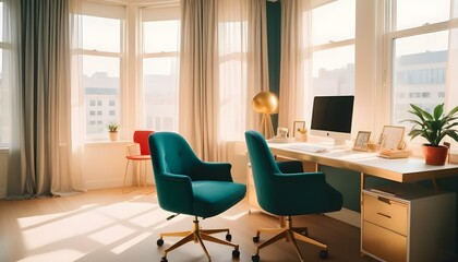 Photo interior modern design room 3d illustration
