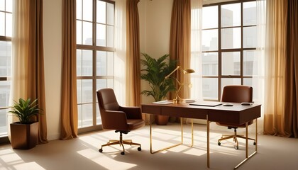 Photo interior modern design room 3d illustration