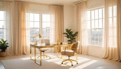 Fototapeta premium Photo interior modern design room 3d illustration