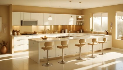 Photo interior modern design room 3d illustration