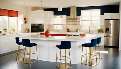 Photo interior modern design room 3d illustration