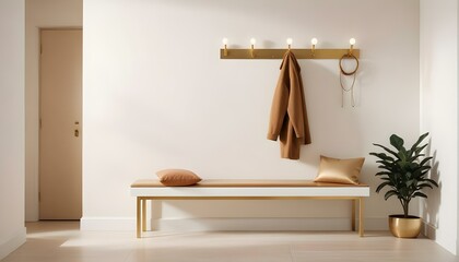 Photo interior modern design room 3d illustration