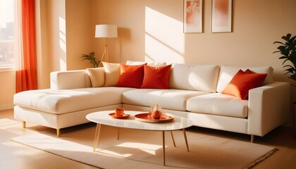 Photo interior modern design room 3d illustration